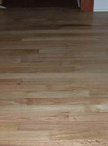 used oak floorng, finished